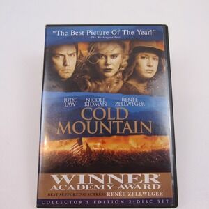 Cold‎ Mountain, DVD 2003 2 Disc Collectors Edition WideScreen, Nicole Kidman